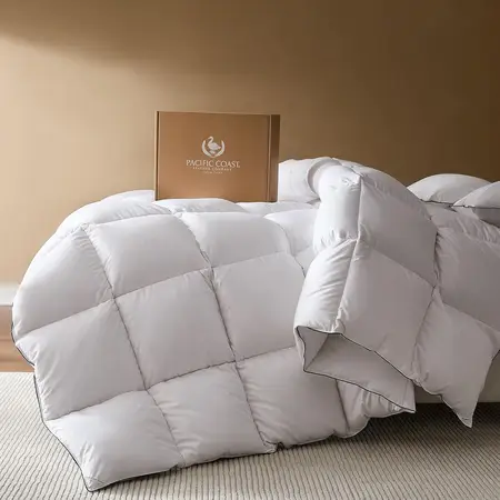 Goose Feather Down Fiber Comforters King Size