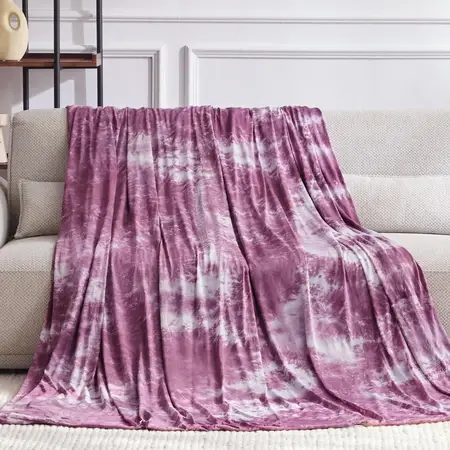 Lightweight Breathable Summer Bed Blanket for Couch