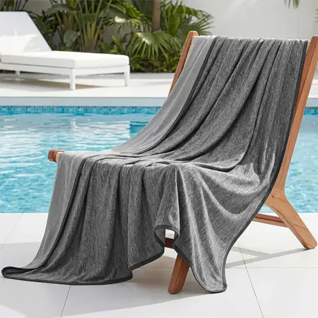 Silky Soft Cooling Blanket for Hot Sleepers with Rayon Derived